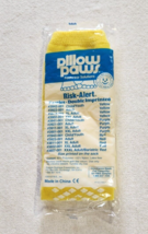 Pillow Paws #3902-001 XXL Adult Yellow Slipper Socks Footwear Pack of 1 ... - $12.99