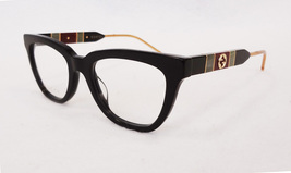 GUCCI Women&#39;s Optical Frame GG0601O 004 50-19-145 Black MADE IN JAPAN - New - $255.00