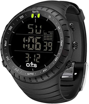 Men&#39;s Digital Sports Watch Waterproof Watch with LED Backlight   - £26.99 GBP
