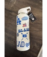 LA Dodgers MLB Insulated SS 34oz Quencher Flip Top Straw Bottle Ivory Cream - €43,72 EUR