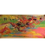 LeRoy Neiman Bicentennial Track &amp; Field Poster Burger King 1976 - $6.90