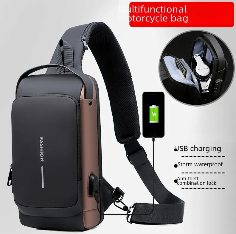 Fashion Cool Motorcycle Bag - $279.59 MXN
