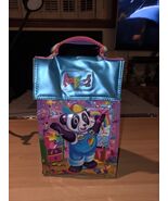 Vintage Lisa Frank Insulated Lunch Bag Panda 1990s Painting Panda READ - $64.95
