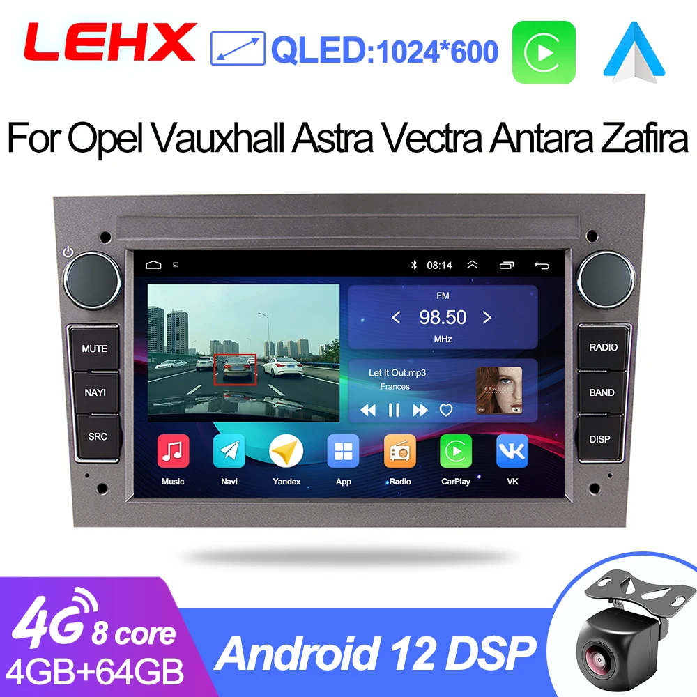 LEHX L5Pro Car Android Multimedia 2Din Android 12 Radio for Opel para Astra - £92.78 GBP+