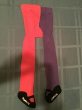 Mothers Day tights hose stockings Size 6 12 mo pink purple Girls - $7.29