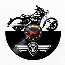 Vinyl Record Clock Super Motorbike Kawasaki Drift Clock Decoration Original Gift - $54.00