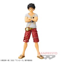 One Piece DXF Grandline Men Vol.6 Film Red Luffy Figure Japan Authentic - £24.68 GBP