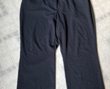 Lane Bryant Pants Black Flat Front Size 24  Plus  Wide Leg Dress Pants - $26.79