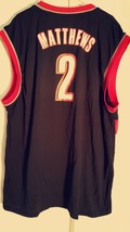 Adidas NBA Jersey Portland Trailblazers Wesley Matthews Black Men&#39;s S - £5.95 GBP