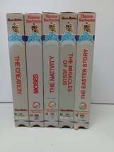 Lot (5) Hanna-Barbera&#39;s The Greatest Adventure Stories From The Bible VHS 80s - £14.98 GBP