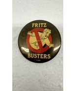 Fritz Busters political presidential campaign pin anti Mondale 1984 - €5,80 EUR