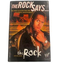 Wwf The Rock Says... By The Rock Joe Layden Hardcover 2000 First Edition - £4.67 GBP