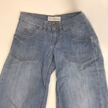 Vtg. Lazer Jeans Women&#39;s Junior Capri Pants Clam diggers Tab Pocket Sz 1 90s 00s - £14.80 GBP