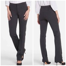 NYDJ Sz 14 Kelly Ponte Trouser Dress Pants Charcoal Knit Lift Tuck M11Z2020 - £46.92 GBP