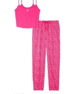 Victoria&#39;s Secret Cotton Tank Tee PJ Set Pink New Size XL Regular NWT - $58.85 CAD