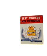 Vintage Matchbook The Best Western Motels Best Everywhere Full Advertising - €12,82 EUR