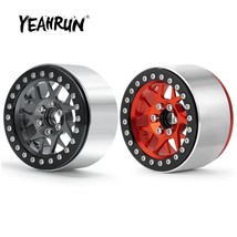  4pcs Alloy Metal 2.2inch Beadlock Wheel Rims Hubs 115g 35mm Thickness for TRX-4 - £34.93 GBP