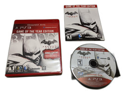 Batman: Arkham Asylum [Game of the Year] Sony PlayStation 3 Complete in Box - £4.31 GBP