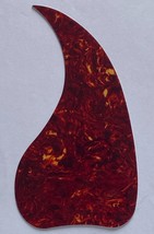 Acoustic Guitar Pickguard Self Adhesive Sheet For Gibson J45,Red Tortoise - £7.97 GBP