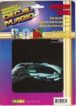 Star Trek: TNG Romulan Warbird Static Cling 6 x 6 Window Decal 1992 NEW UNUSED - £3.20 GBP