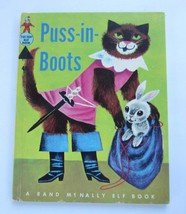 Puss In Boots Vintage Rand Mc Nally Tip Top Elf Book ~ Bernice &amp; Lou Myers - £6.25 GBP