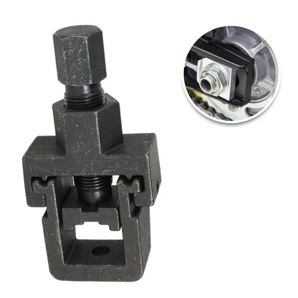Motorcycle Chain Breaker & Riveter Tool Heavy Duty Chain Splitter and