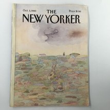 The New Yorker Magazine October 3 1983 Camouflage by Saul Steinberg No L... - $28.50