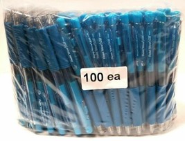 NEW Pentel WOW! Retractable Gel Pen SKY BLUE Medium .7mm BULK 100-pcs K4... - $19.75