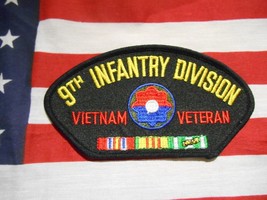 Us Army 9TH Infantry Division Vietnam Veteran Patch - £5.50 GBP