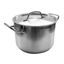 20 Qt Stainless Steel Stock Pot w/Cover 20 Quarts - $65.67 CAD