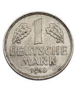 1958-G Germany Federal Republic Mark (About XF Condition) KM# 110 - $155.07 CAD