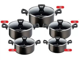 Tefal XL Intense Stewpot Set With Glass Lid Coated In France Non Stick - £639.91 GBP