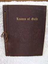 Vintage 1958 Leaves of Gold Bound Hardback Book, Edited by Clyde Francis Lytle - £11.95 GBP