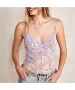 Intimately Free People Monday Morning Bodysuit Lilac Combo Medium NEW - $60.00