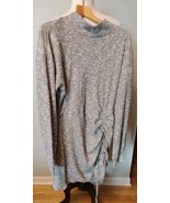 Mock Turtleneck Cinched Bottom Sweater Mini Dress Xhilaration L - €15,60 EUR