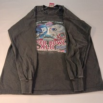 NFL Super Bowl XLII Giants Vs Patriots 2008 Men's Black Cotton T-Shirt Size XL image 7