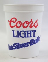VINTAGE Coors Light Silver Bullet Plastic Beer Cup - $14.84