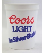 VINTAGE Coors Light Silver Bullet Plastic Beer Cup - £11.66 GBP