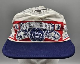 VINTAGE 1980s Budweiser &quot;King Of Beers&quot; Painters Hat/Cap - £29.31 GBP