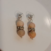 Handmade Small Pink Earrings - £9.49 GBP