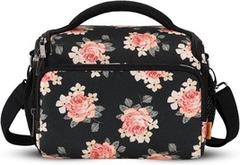 Domiso Flower Shoulder Bag Camera Case Waterproof Anti-Shock. - £37.76 GBP
