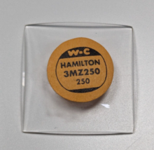 NOS W-C Watch Craft Mineral Glass Domed Crystal for Hamilton Nigel 25 x 25 MM - $16.82