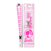 Barbie Pink Logo Lanyard Pink - £11.13 GBP