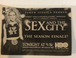 Sex And The City Movie Print Ad  Sarah Jessica Parker HBO TPA5 - £4.74 GBP