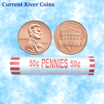 2025-D Lincoln Shield Penny New Uncirculated ROLLS - $10.62