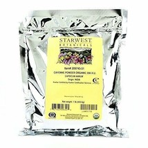 Starwest Botanicals Organic Cayenne Pepper Powder 35,000 SHU, 1-Pound Bag - $24.61