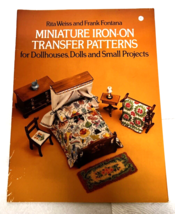 Doll House Miniatures Miniature Iron On Transfers Patterns Dollhouse Small Proje - £3.87 GBP