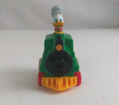 1988 Disney Mickey &amp; Friends Donald Pull Back N&#39; Go Racers McDonald&#39;s Toy Works - £3.09 GBP