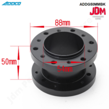 ADDCO Alloy 50mm Height Car Steering Wheel Hub Extension Adapter Spacer ... - £16.38 GBP