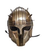 Medieval Mandalorian Star War Handmade Helmet - LARP SCA Halloween Costume - $139.00